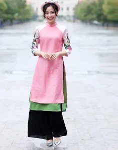 áo dài công sở cách tân