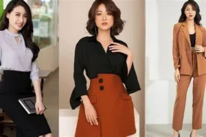 bộ đồ công sở nữ thanh lịch giá rẻ