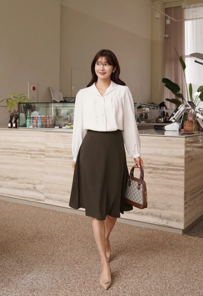 chân váy công sở thanh lịch