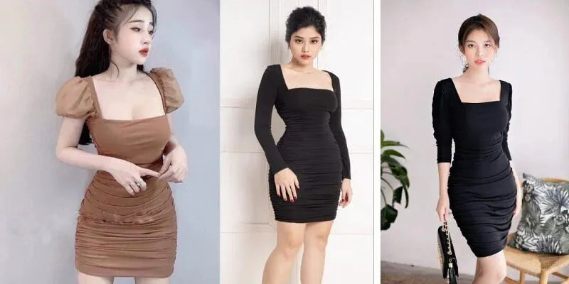 đầm body công sở quyến rũ