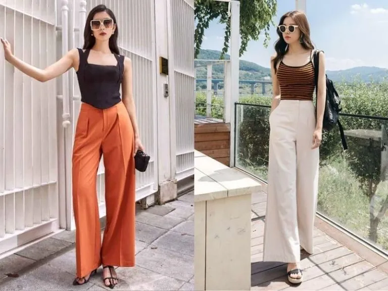 quần ống suông công sở nữ