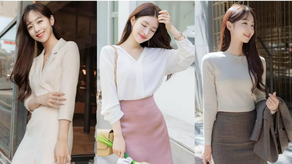 thời trang công sở phong cách Hàn Quốc